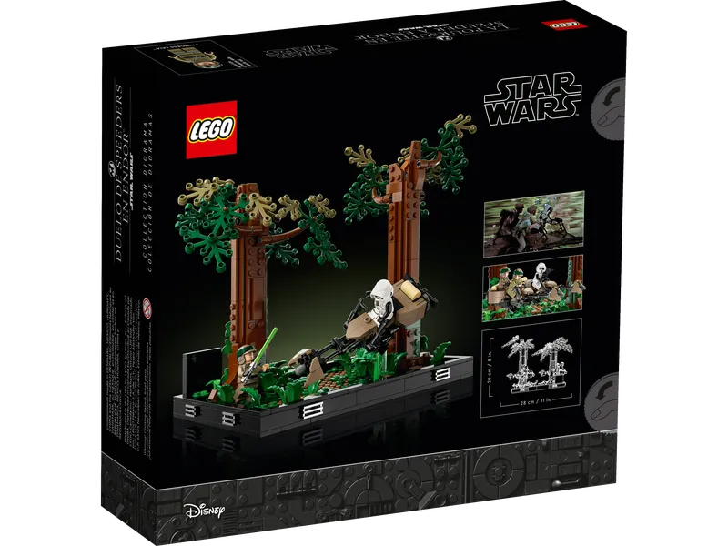 Endor Speeder Chase Diorama