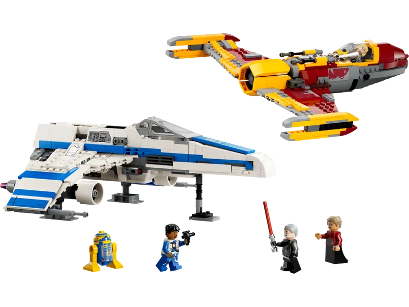 New Republic E-Wing vs. Shin Hati’s Starfighter