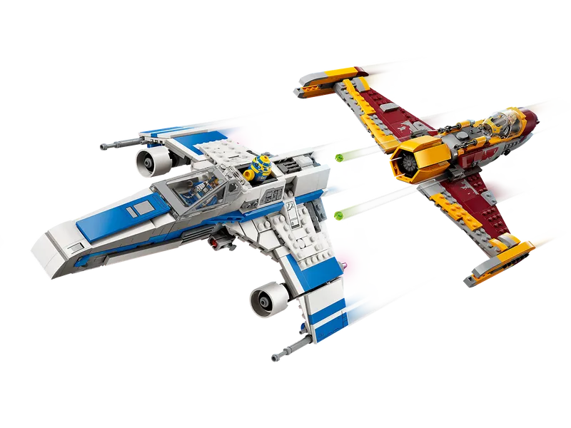 New Republic E-Wing vs. Shin Hati’s Starfighter