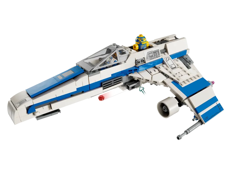 New Republic E-Wing vs. Shin Hati’s Starfighter