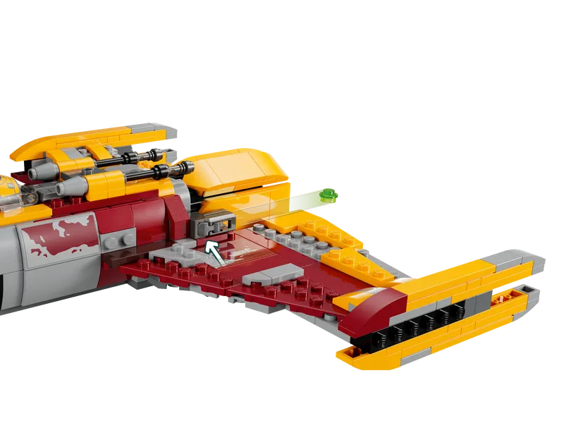 New Republic E-Wing vs. Shin Hati’s Starfighter