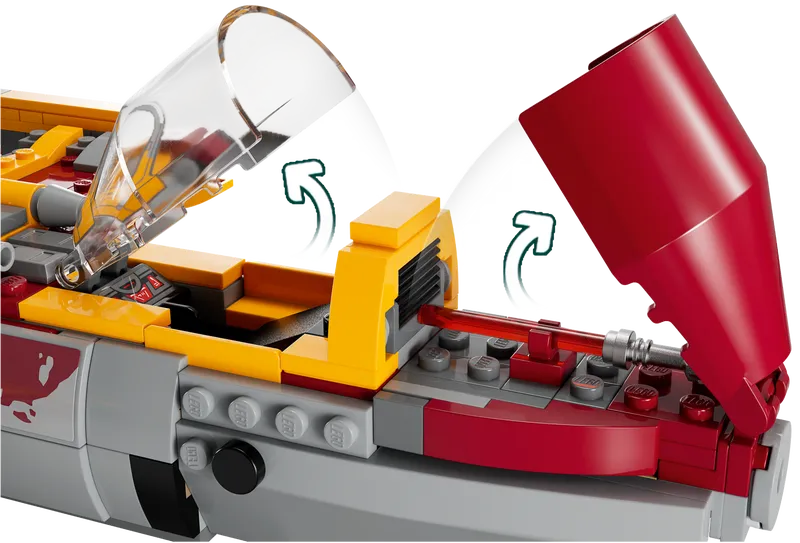 New Republic E-Wing vs. Shin Hati’s Starfighter