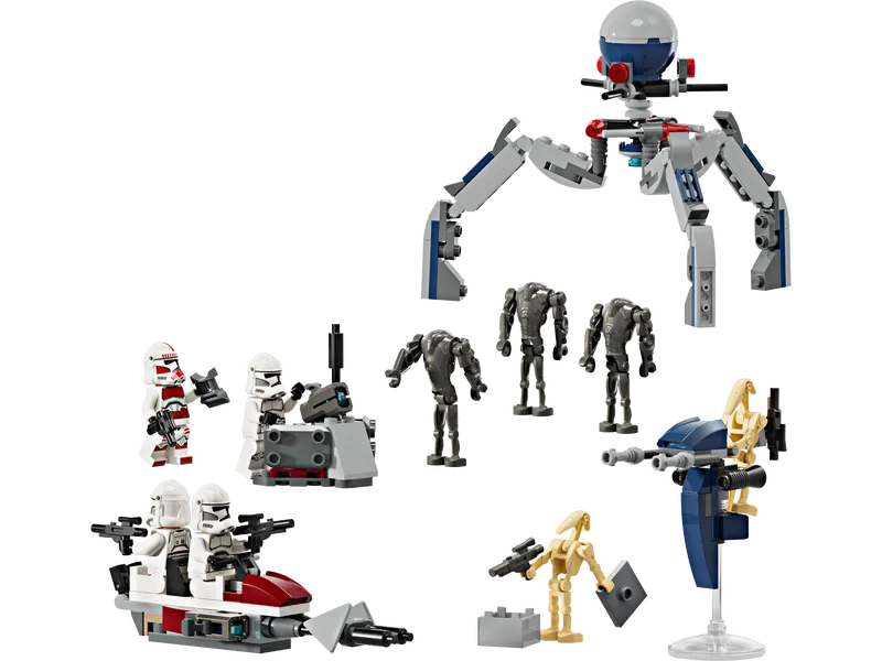 Clone Trooper & Battle Droid Battle Pack