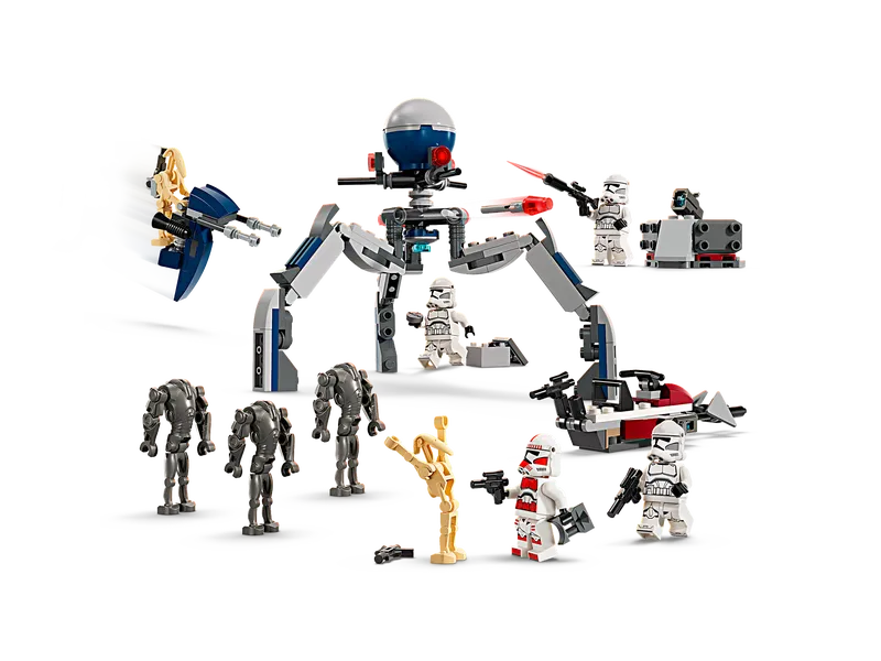 Clone Trooper & Battle Droid Battle Pack