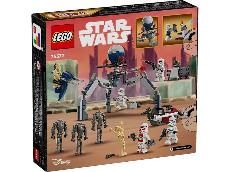 Clone Trooper & Battle Droid Battle Pack