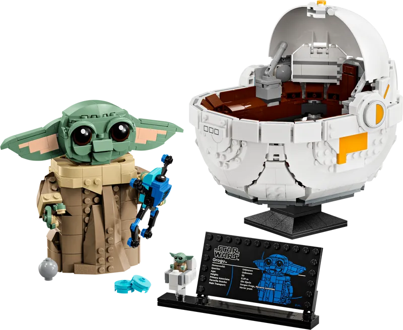 Grogu with Hover Pram