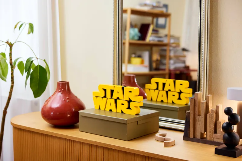 Brick-Built Star Wars Logo