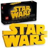 Brick-Built Star Wars Logo