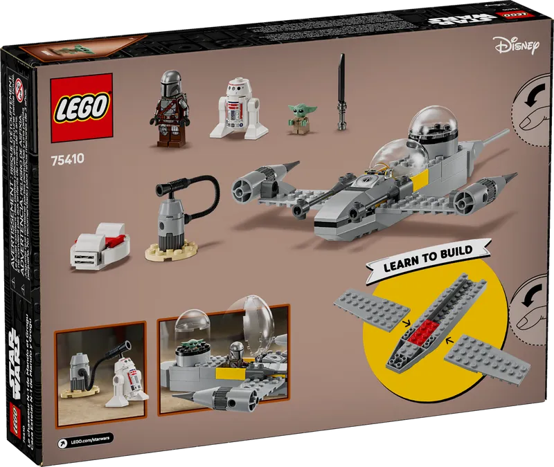 Mando and Grogu's N-1 Starfighter
