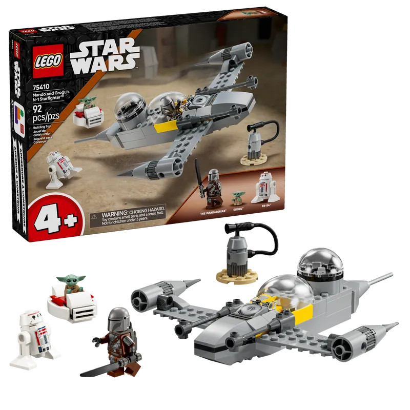 Mando and Grogu's N-1 Starfighter